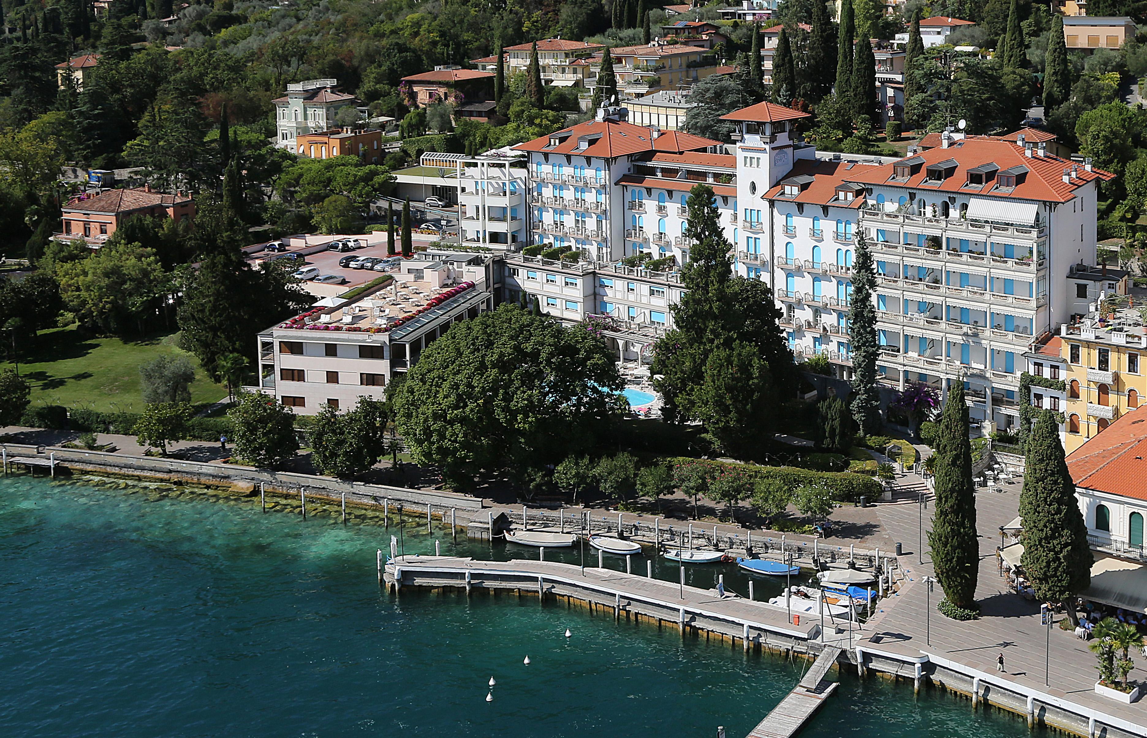 Hotel Savoy Palace Gardone Riviera Eksteriør bilde
